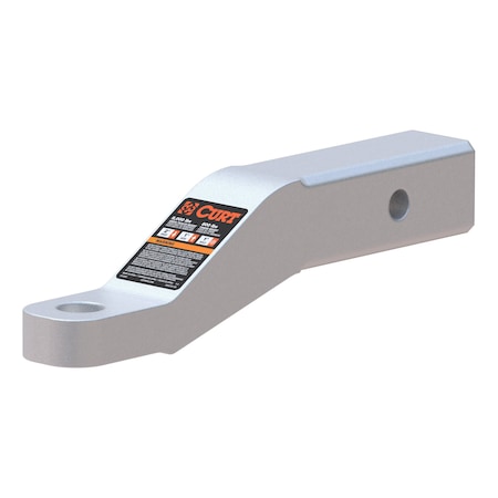 Curt Aluminum Ball Mount (2" Shank, 8,000 lbs, 2" Drop, 8-1/2" Long) 45360